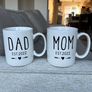Mom and Dad mugs